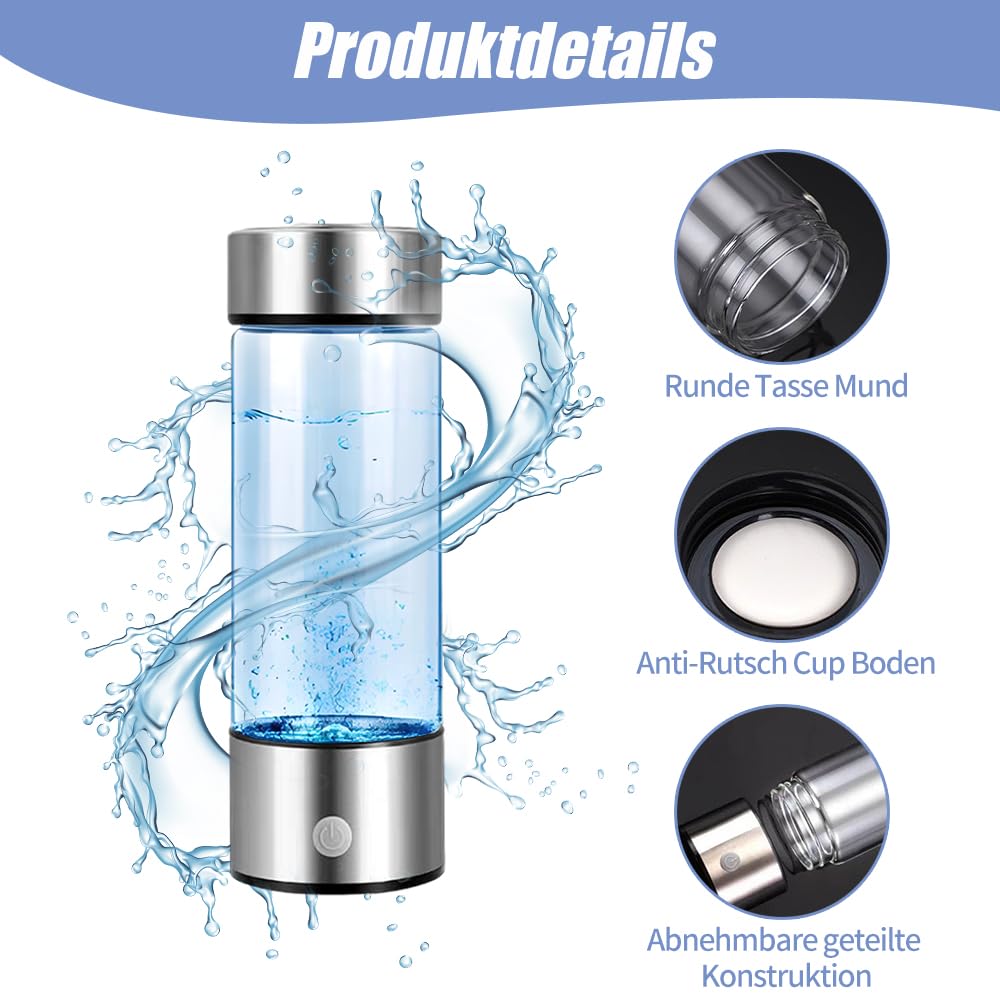Hydrogen Wasserflasche