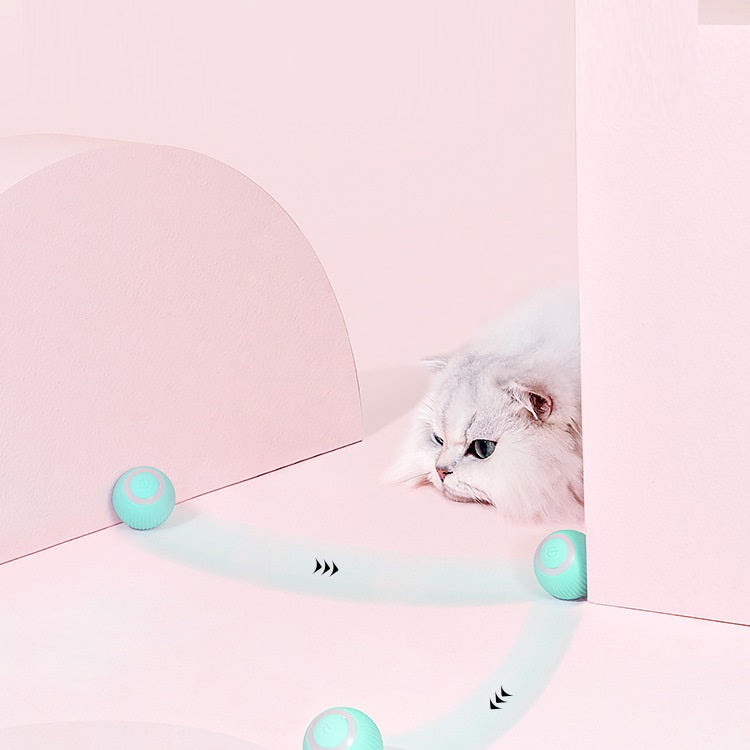 Self-rolling ball 