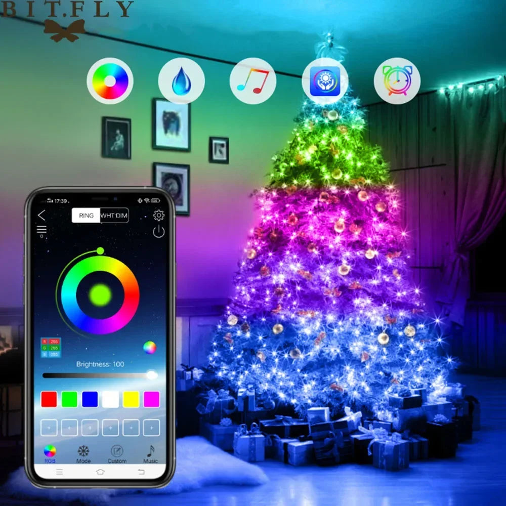 5/10/15m Bluetooth LED chains 