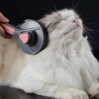 Professionelle Hunde-Katzen Haarbürste /Ein Klick Entferner.