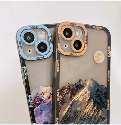 🤩 20% off the Aesthetic Snow Mountain iPhone Case