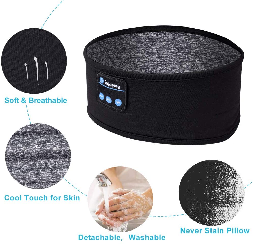 Bluetooth Schlaf & Sport Stirnband-Kopfhörer™