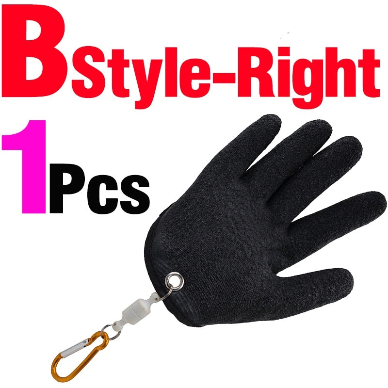 Rutschfeste Angelhandschuhe + Magnetischer Clip
