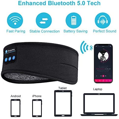 Bluetooth Schlaf & Sport Stirnband-Kopfhörer™
