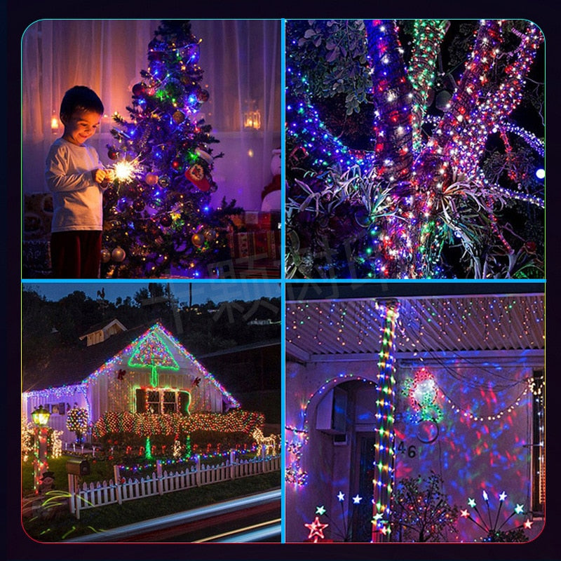 Bluetooth LED chain controlled app for the Christmas tree