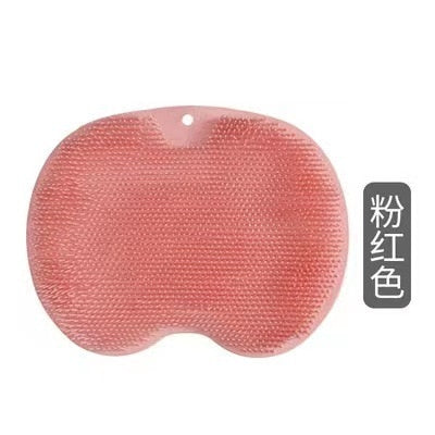 Foot and back scrubber for the shower, massage pad.