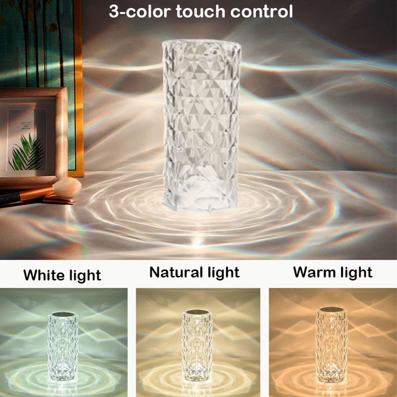 Crystal night lamp 