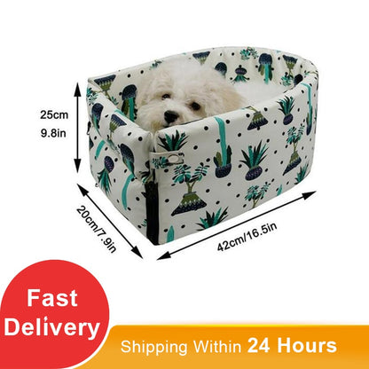 Tragbares Katzen-Hundebett für Autoreisen-Transporthundeträger/Schutz für kleine Hunde.