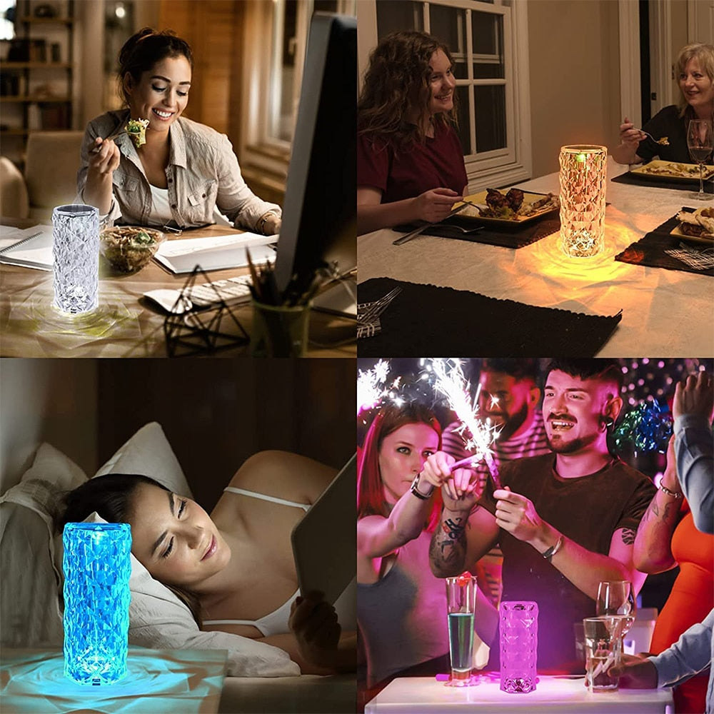 Crystal night lamp 