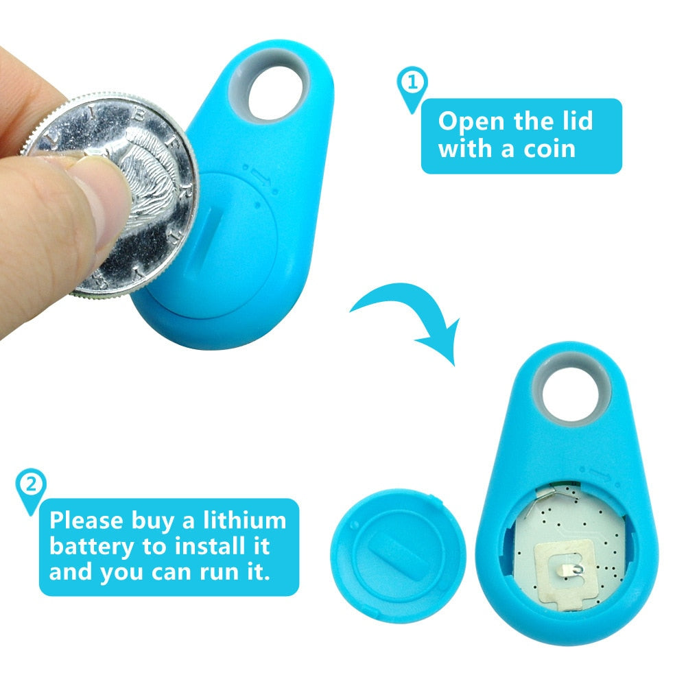 Bluetooth chip location detection pets children key
