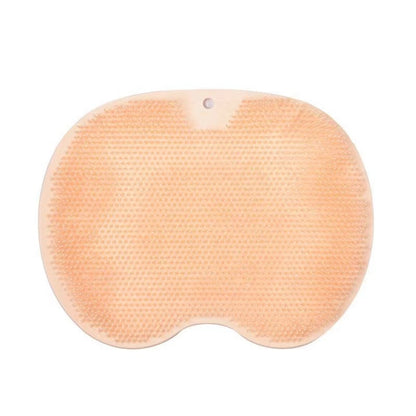 Foot and back scrubber for the shower, massage pad.