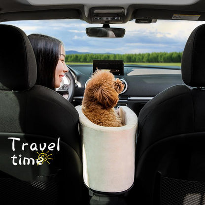Tragbares Katzen-Hundebett für Autoreisen-Transporthundeträger/Schutz für kleine Hunde.