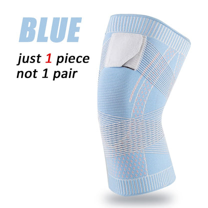 Knee pads made of knitted nylon tape🔥