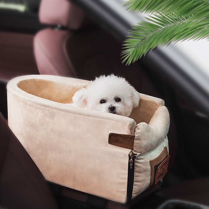 Tragbares Katzen-Hundebett für Autoreisen-Transporthundeträger/Schutz für kleine Hunde.