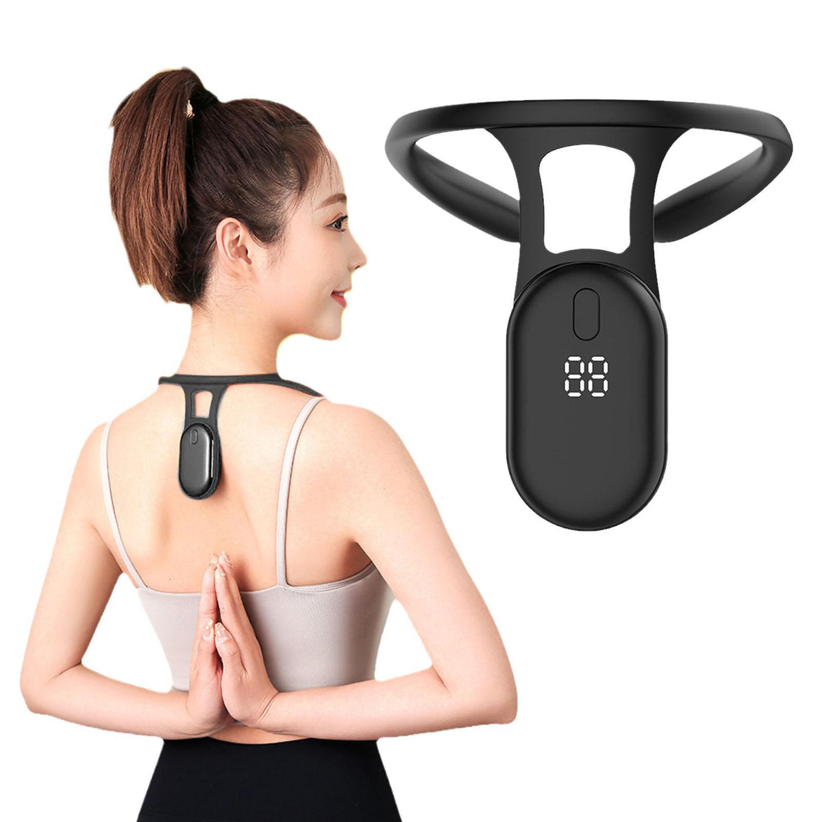 Ultrasound instrument for lymphatic soothing of the neck 
